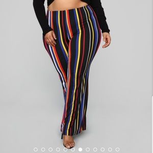Tamari Striped Pants - Multi